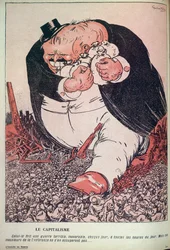 雑誌「L&39;Assiette Au Beurre」のパブ。 1907年6月（75319も参照）